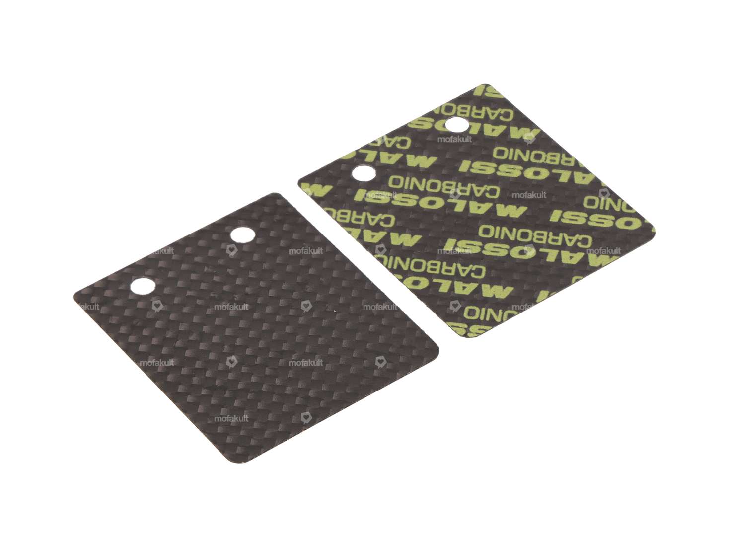 Lamellare Malossi in carbonio 0,3 mm | Piaggio Ciao, SI, Bravo, Boxer Carousel Image 1