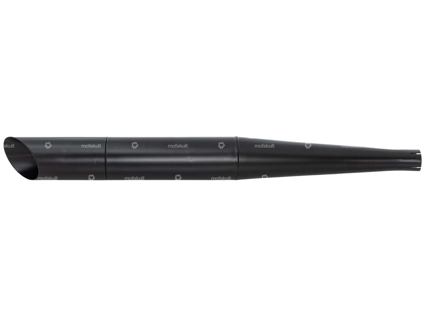 swiing® ingenious Endtopf Drag Pipe 45° schwarz Ø 32 / 70 mm Carousel Image 1