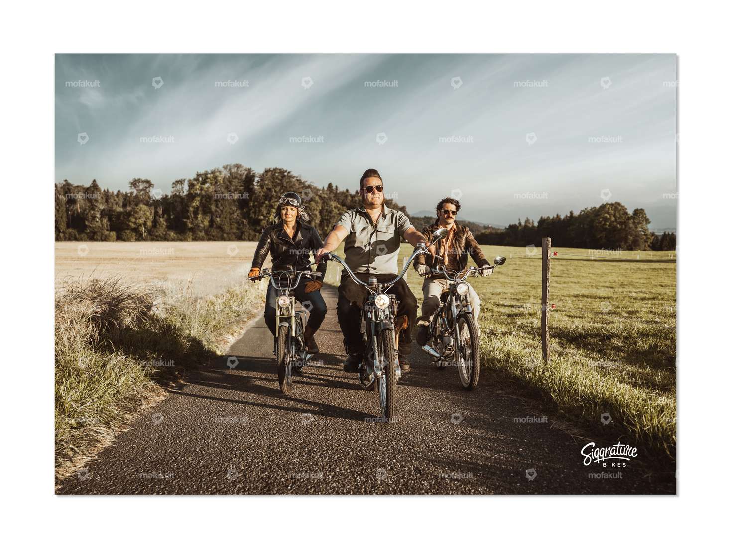 Poster di siglatura "Percorso di campo" DIN A2 Carousel Image 1