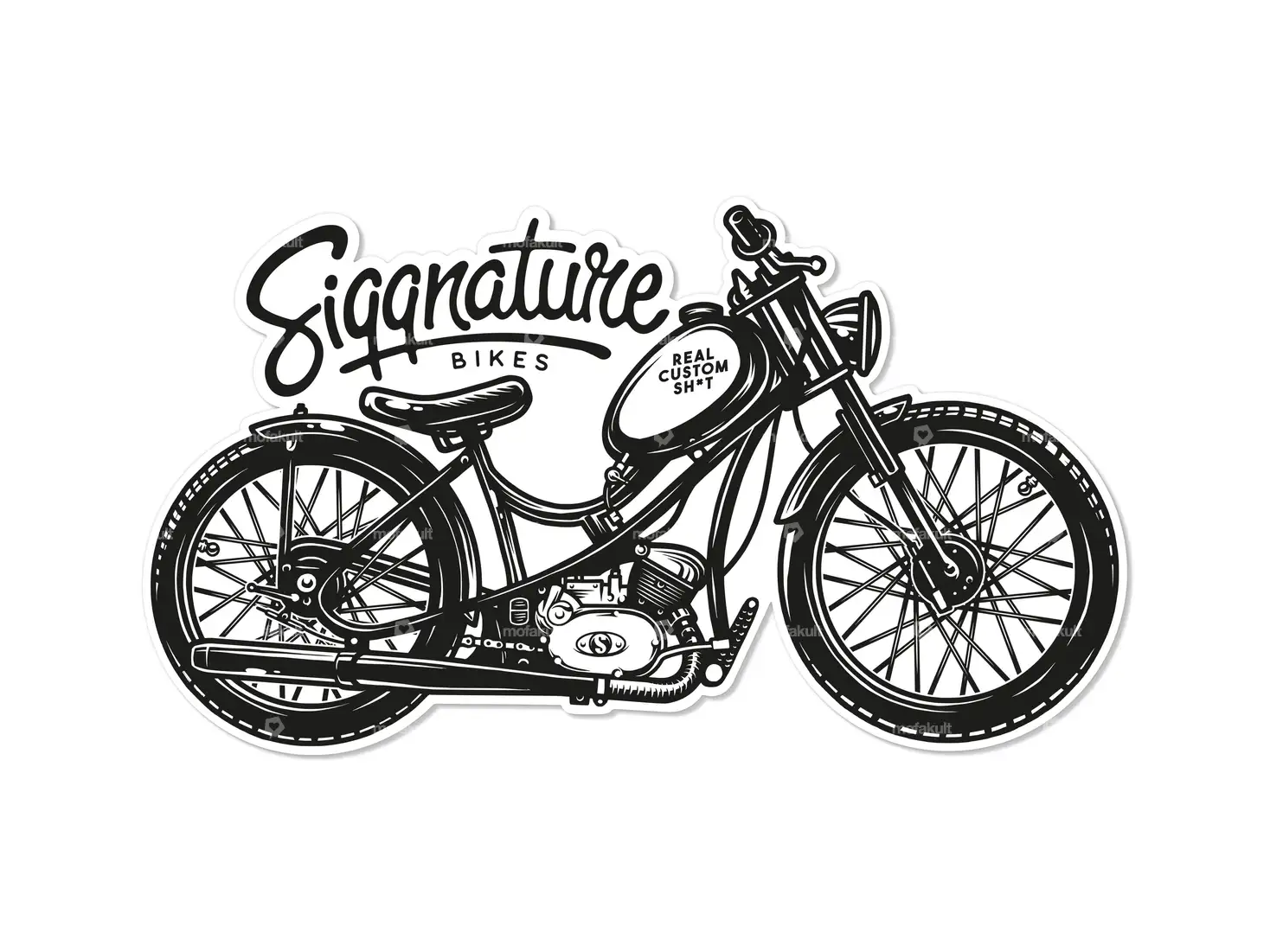 Siggnature sticker
