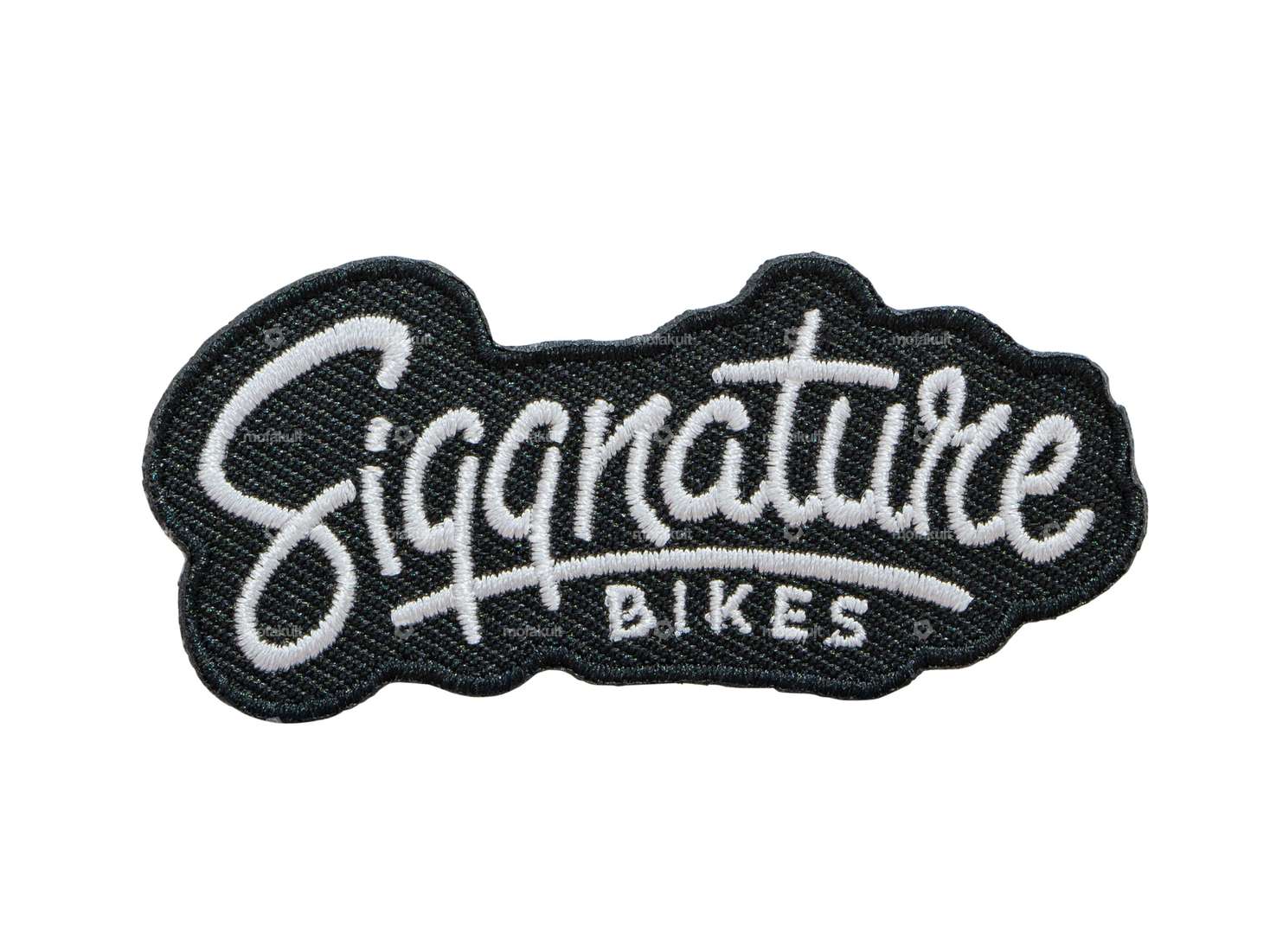Toppa Siggnature "Siggnature Bikes" 70 x 33 mm nero Carousel Image 1