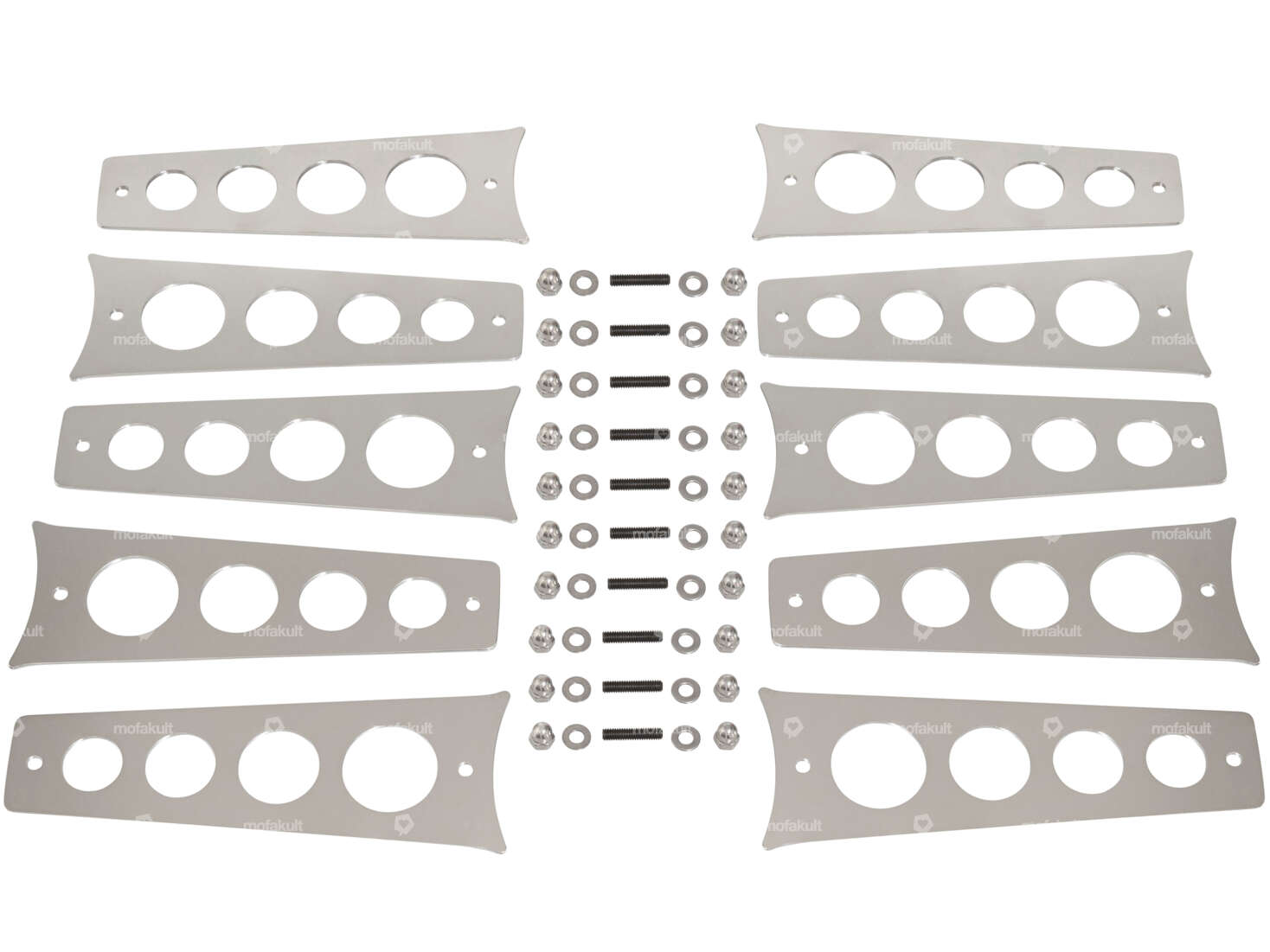 66HEROES Felgencover-Set Guss Felge Inox | Puch Maxi Carousel Image 1