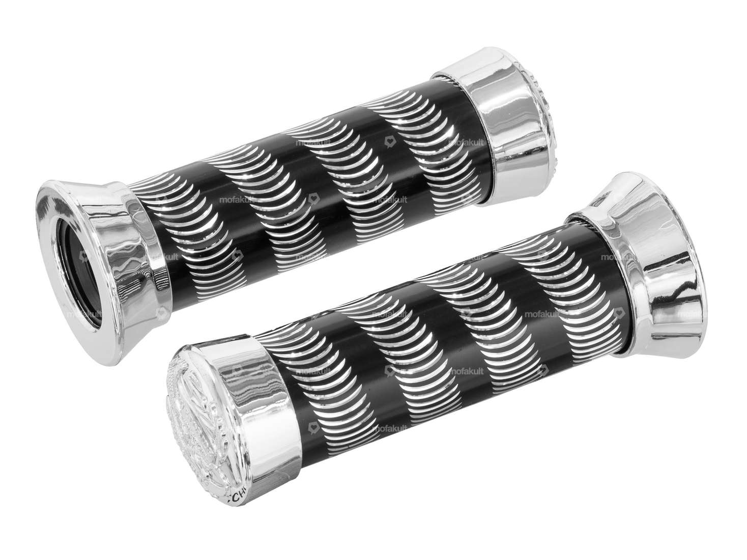 Maniglie Alluminio a spirale nero Carousel Image 1