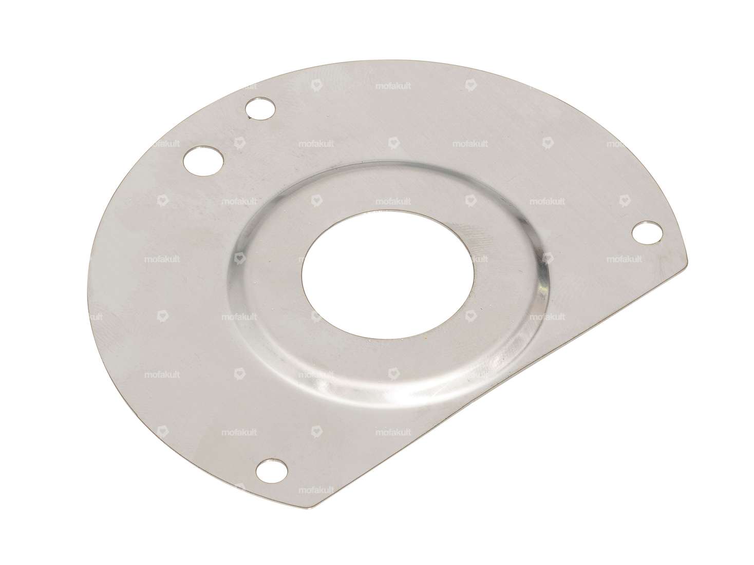 Piastra di fissaggio MBR guarnizione albero lato accensione "Racing" Inox Carousel Image 1