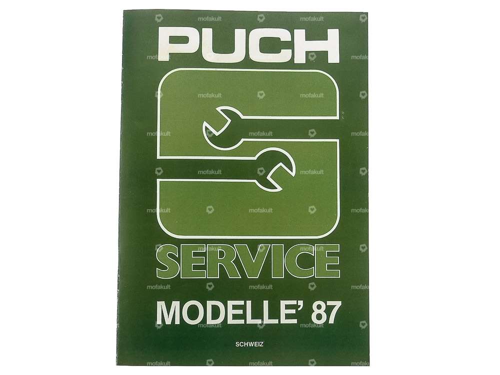 Libro di servizio | Puch modelli '87 Carousel Image 1