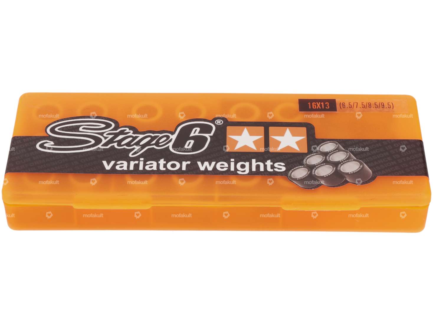 Stage6 6,5 - 9,5 g set di pesi vario Ø 16 x 13 mm Carousel Image 2