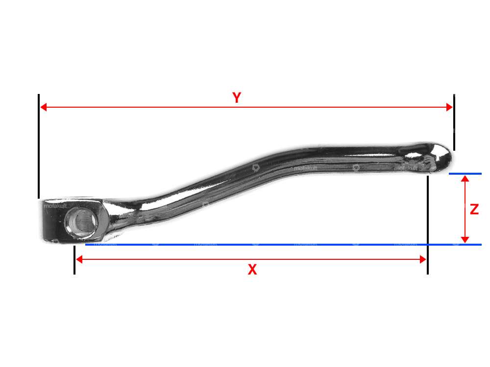 Chrome cranks 155 mm pair Carousel Image 4