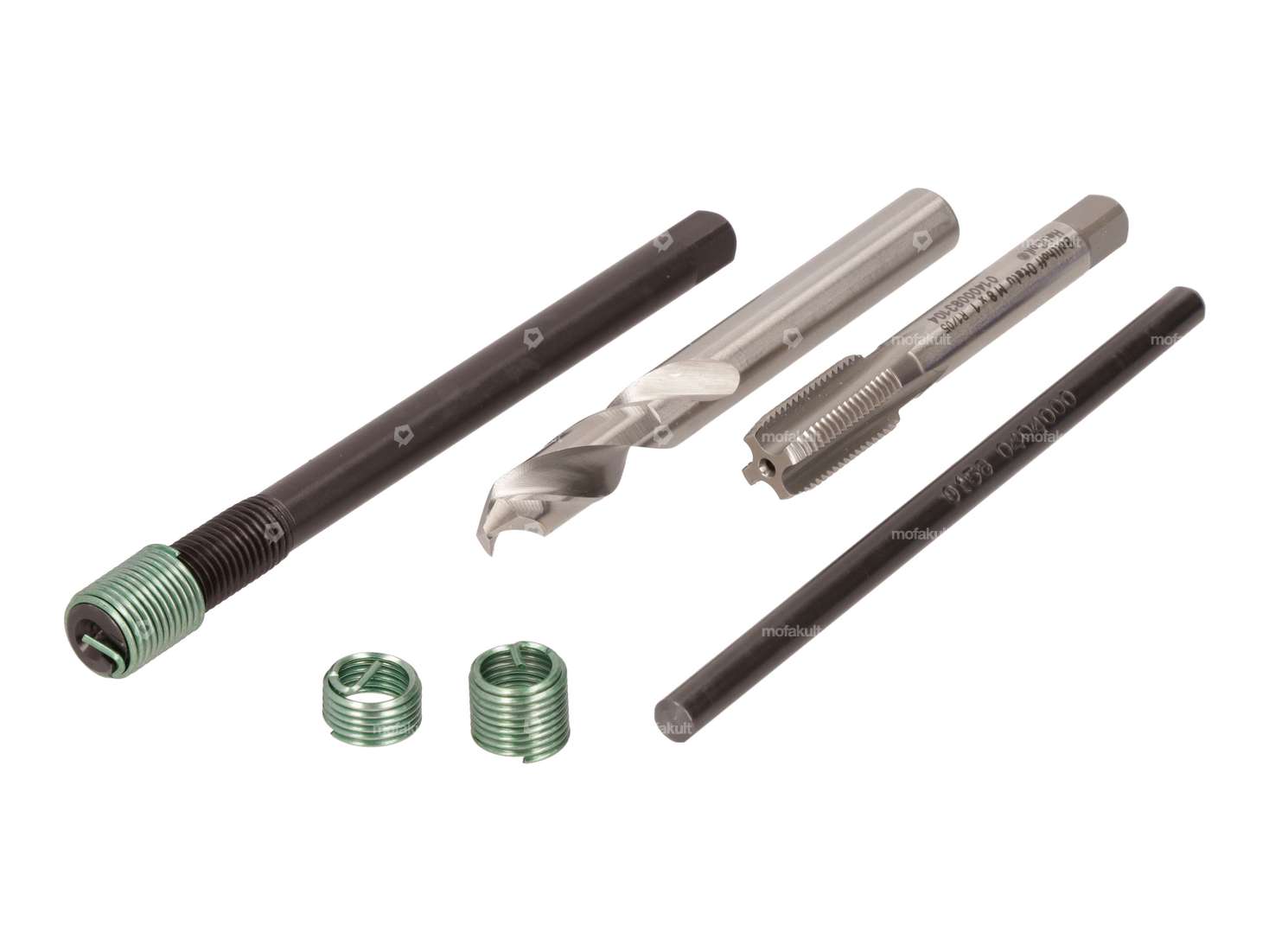 Set di riparazione filetti HeliCoil M8x1 (utensile professionale) Carousel Image 3