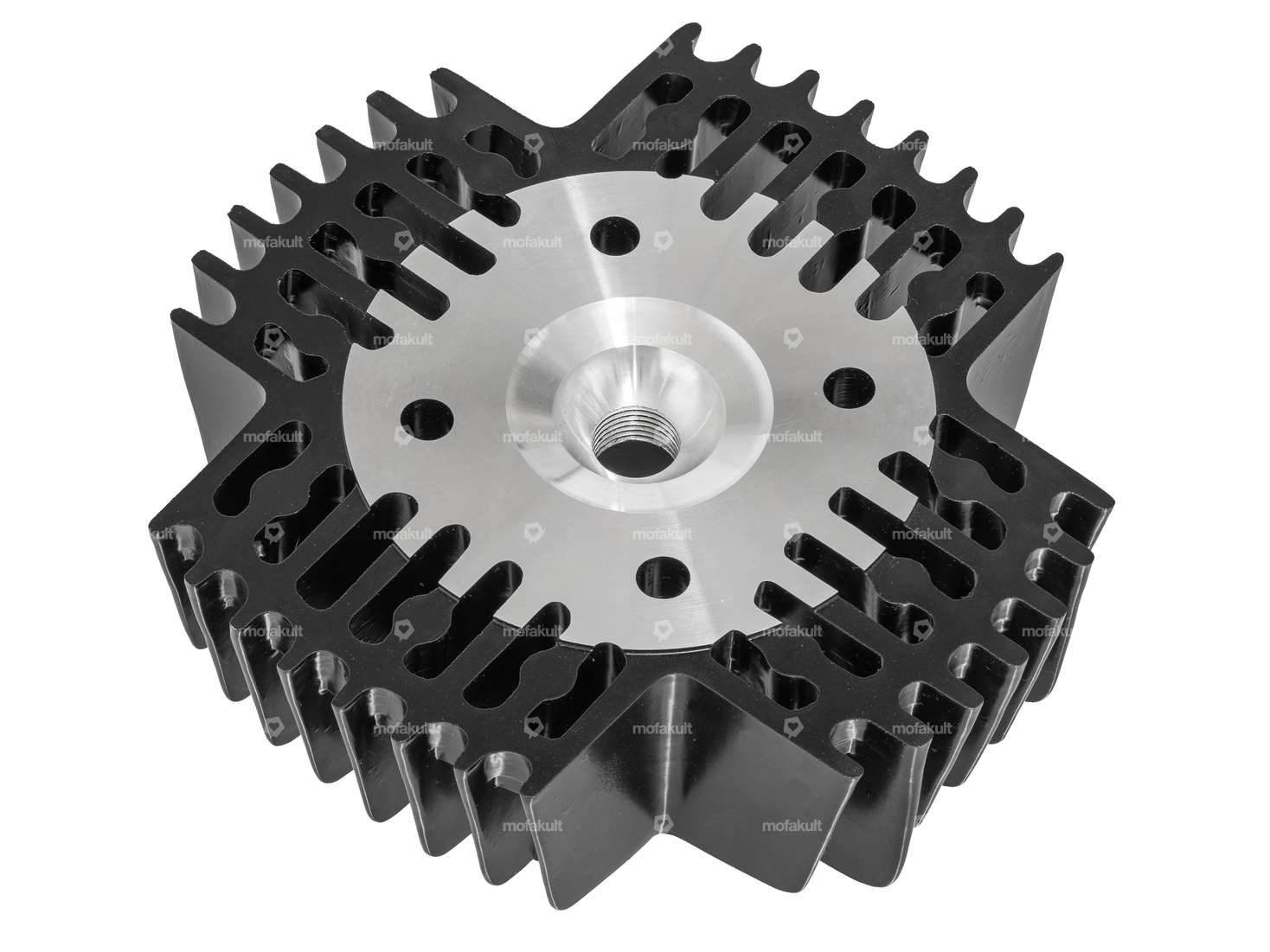 Testa cilindro GPO 38 mm modello Puch AT nuova versione nero Carousel Image 2