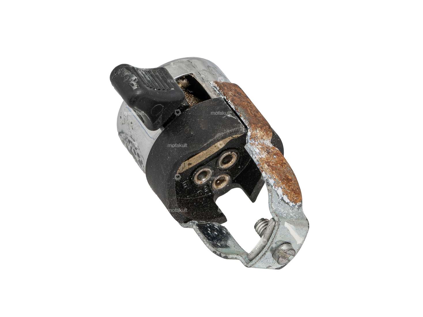 Interruttore luci CEV a 3 posizioni con clacson (qualità B) NOS Carousel Image 2