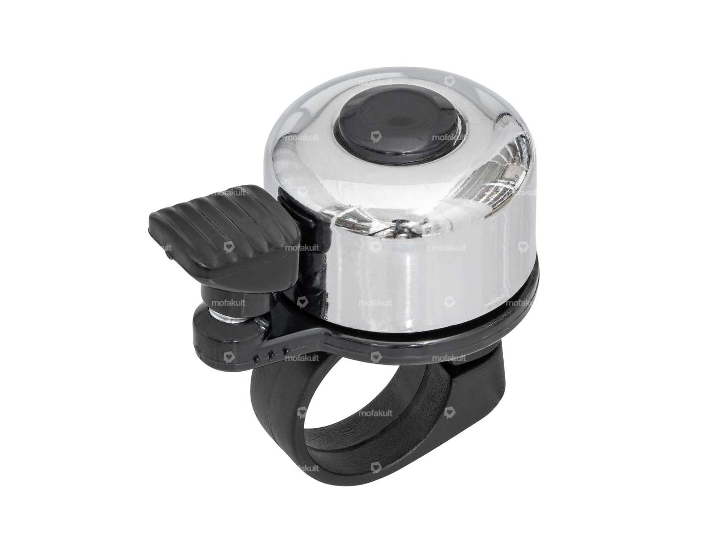 Campana piccola cromata Carousel Image 1