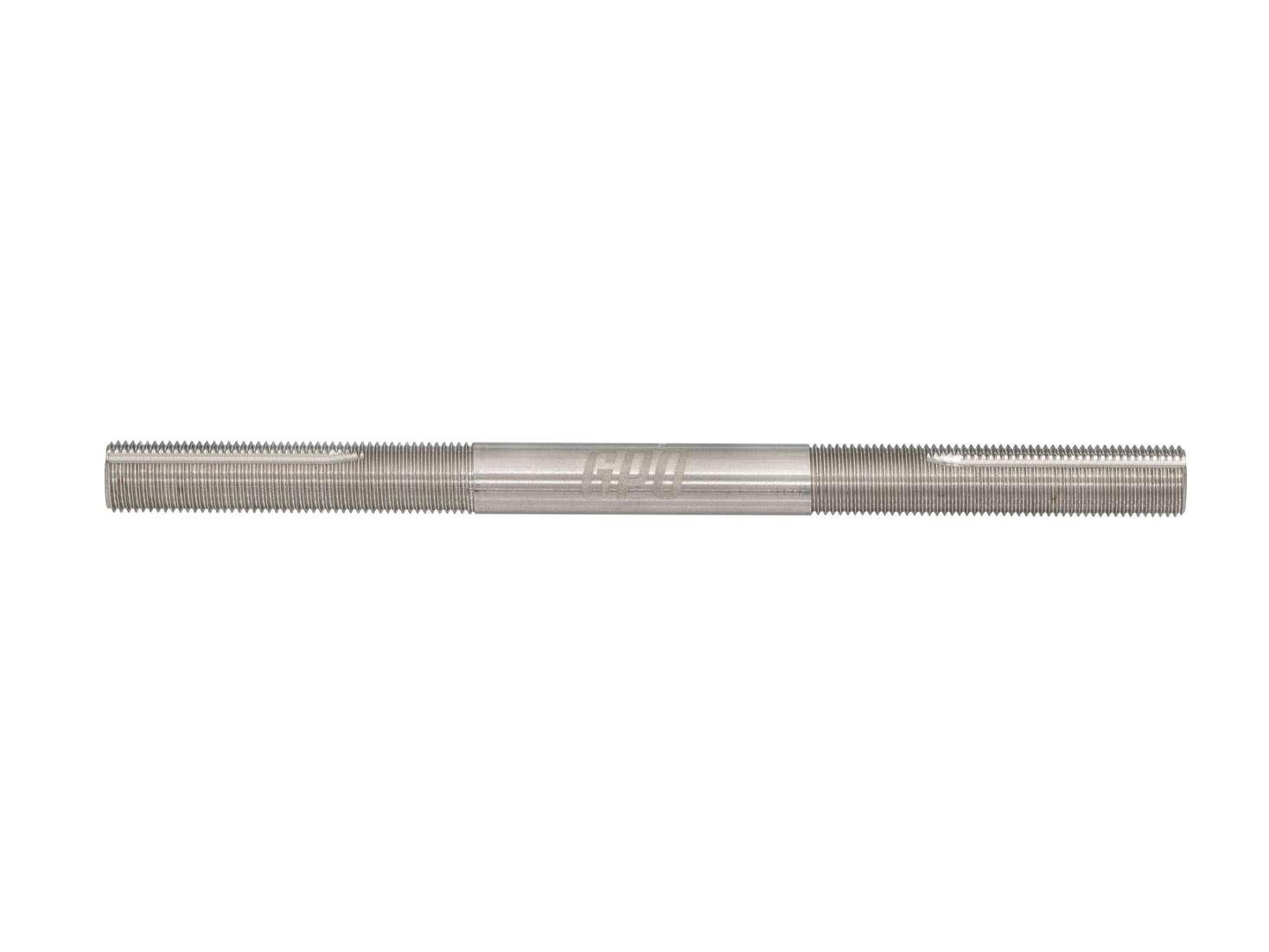 GPO asse ruota M9,5x1 x 142 ruota anteriore (con scanalatura) Inox | Sachs Carousel Image 1