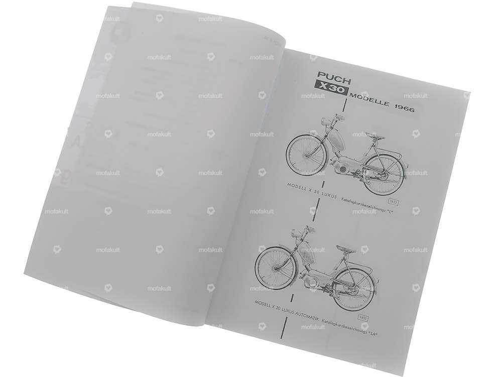 Spare parts catalog | Puch X30 S, L, LA (Velux) Carousel Image 3