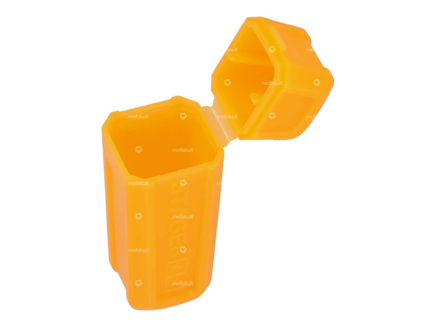 Scatola candele Stage6 arancione Carousel Image 1