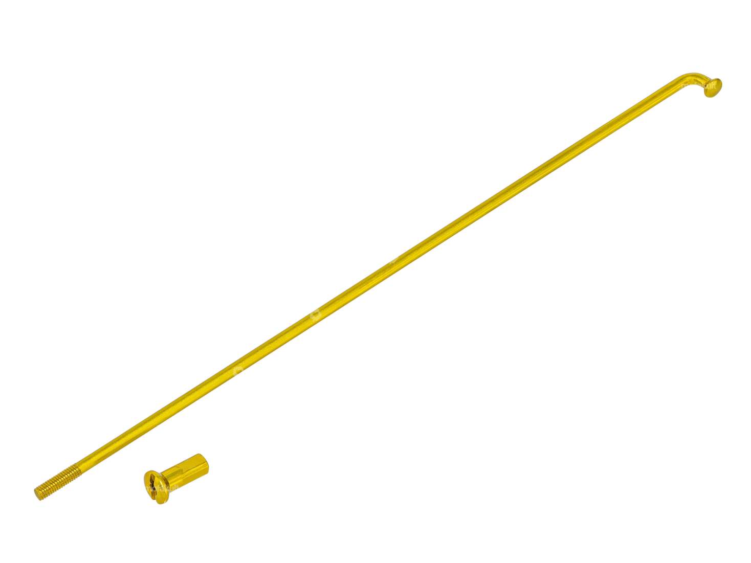 GPO 17" raggi singoli incl. nipplo (2,9 x 188 mm) oro Carousel Image 1