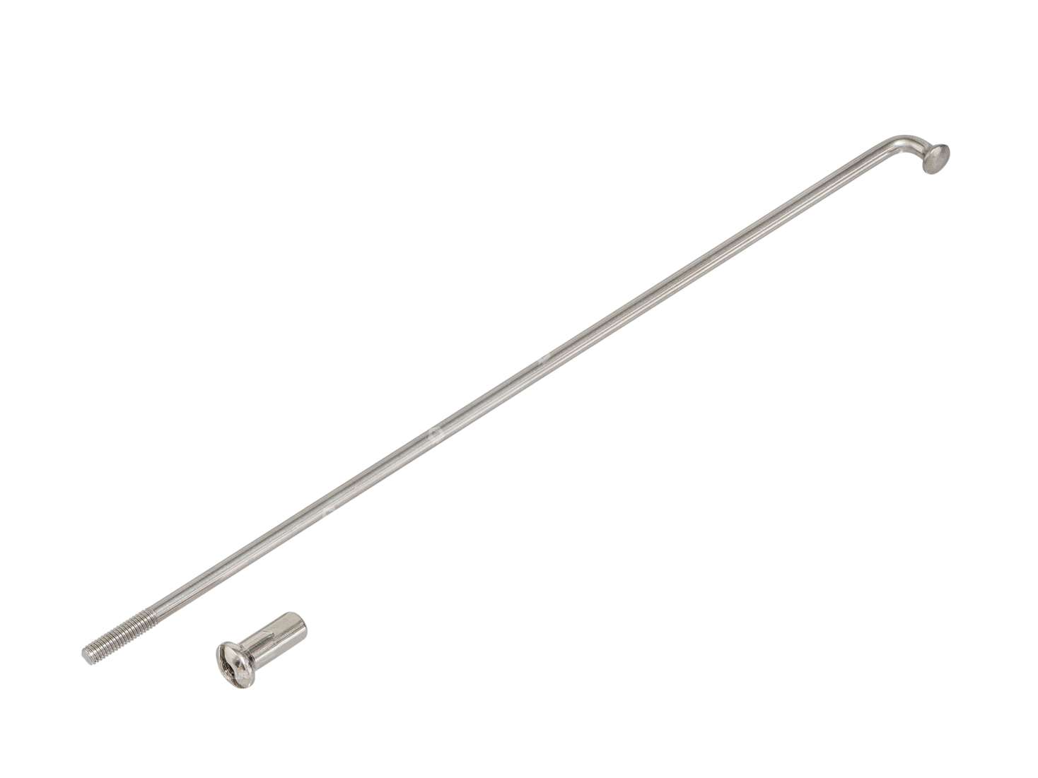 Ruota posteriore GPO a raggi singoli incl. nipplo (2,9 x 157 mm) Inox | Piaggio Ciao, Bravo, Boxer Carousel Image 1