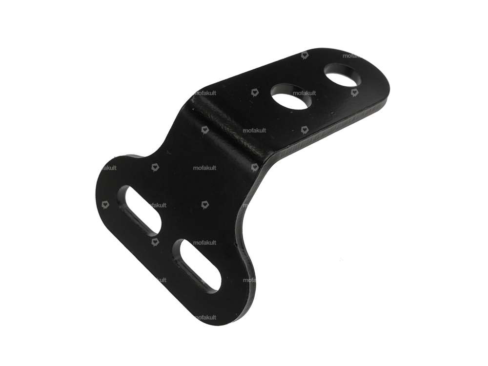 Portalampada a triplo morsetto nero Carousel Image 2