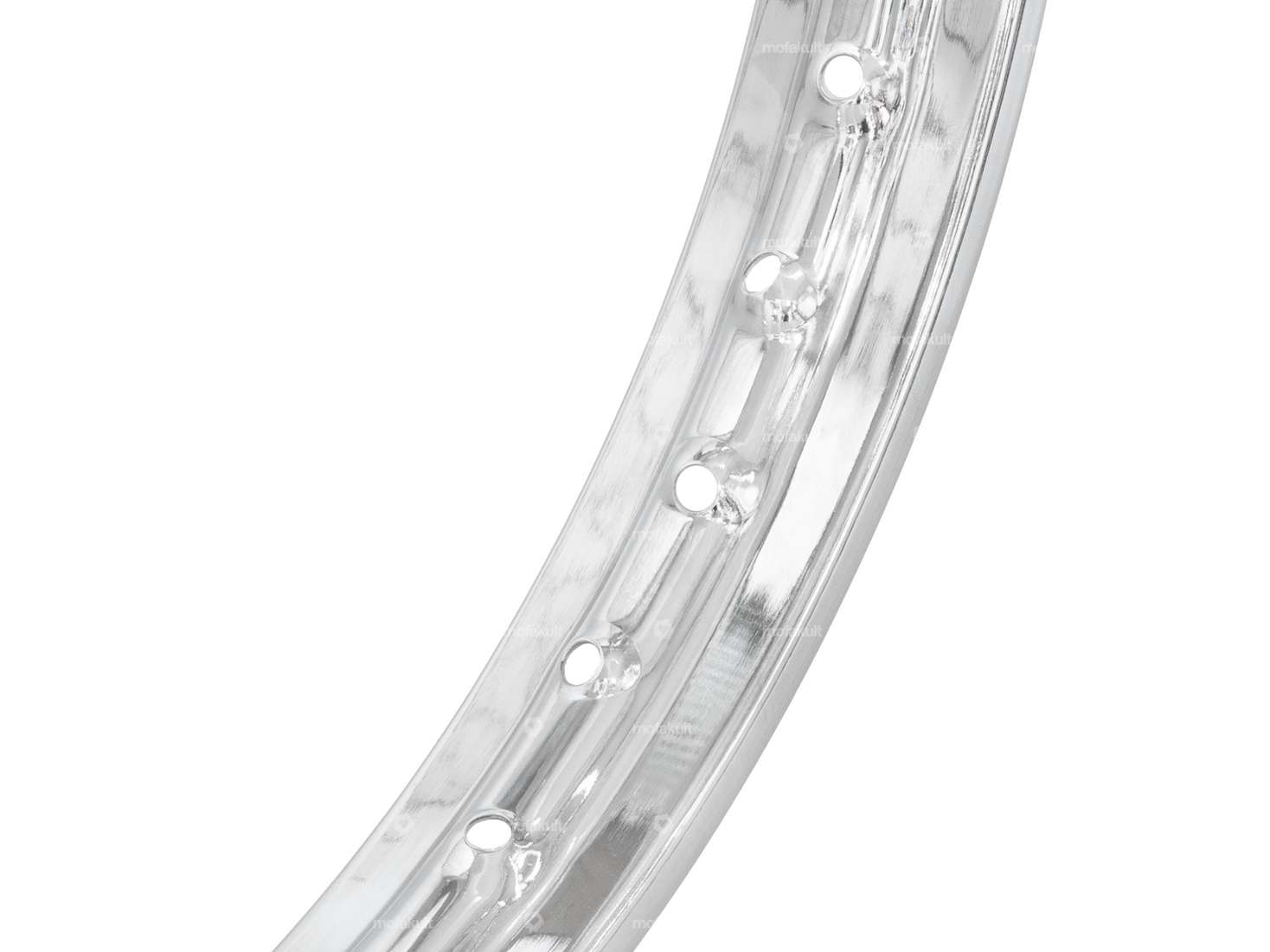 Felgenring 1.40 x 17" (53 mm) Chrom grosse Nippellöcher Carousel Image 2