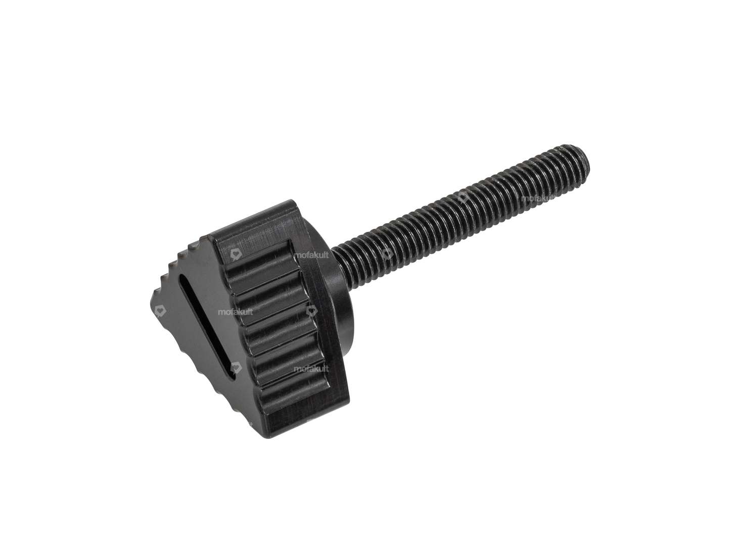 66HEROES vite di protezione laterale CNC 35 mm alluminio nero (materiale solido) Carousel Image 1