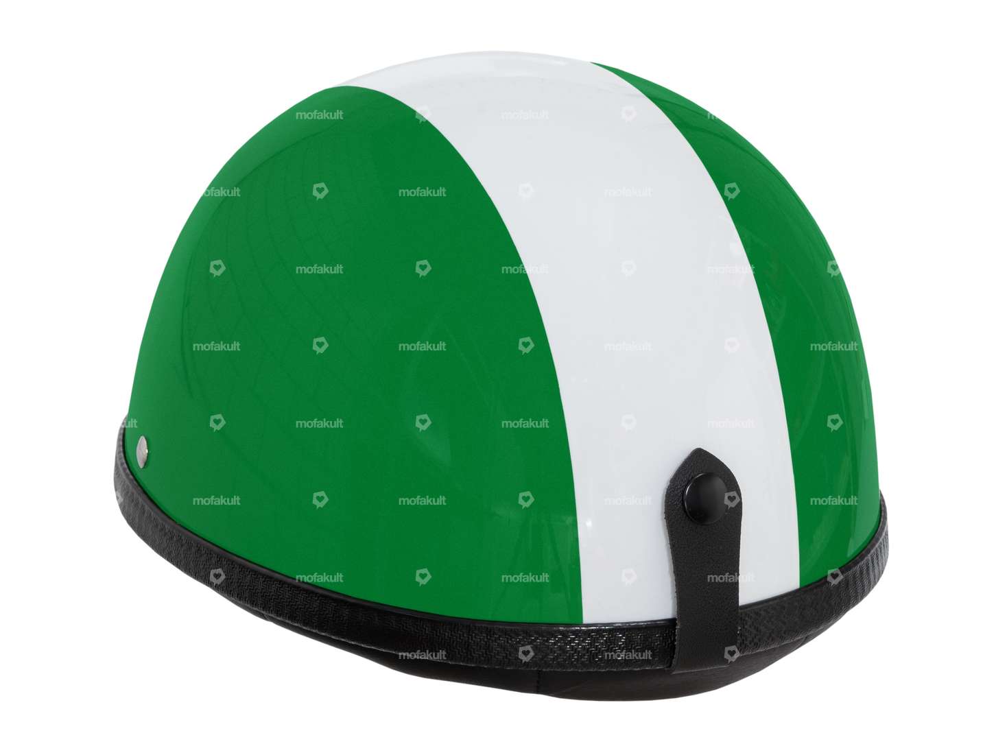 Casco "Pot" Puch Edition (S - XXL) verde / bianco Carousel Image 4