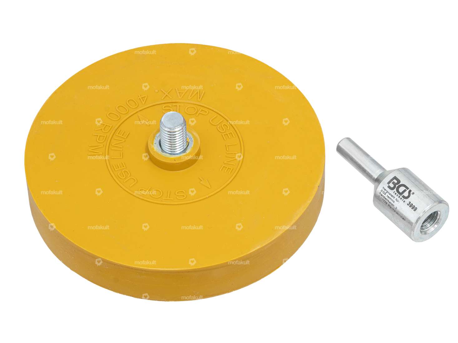 BGS gomma da cancellare rotonda Ø 90 mm Carousel Image 1