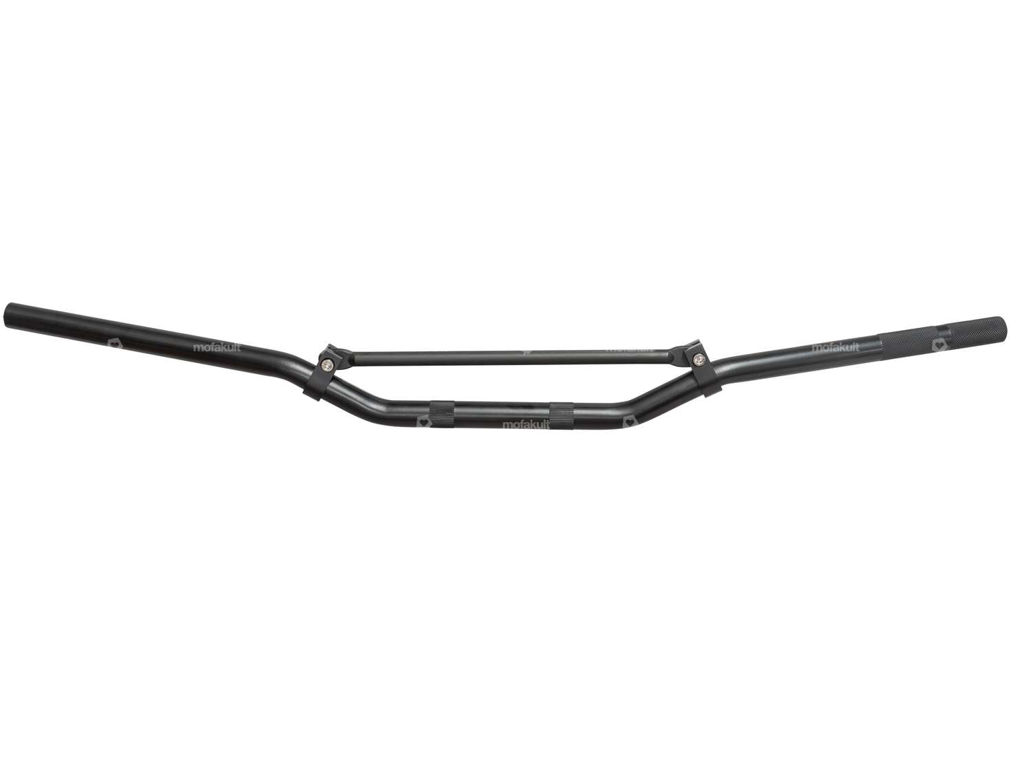 Racing handlebar aluminum fork plate 7 cm wide black Carousel Image 1