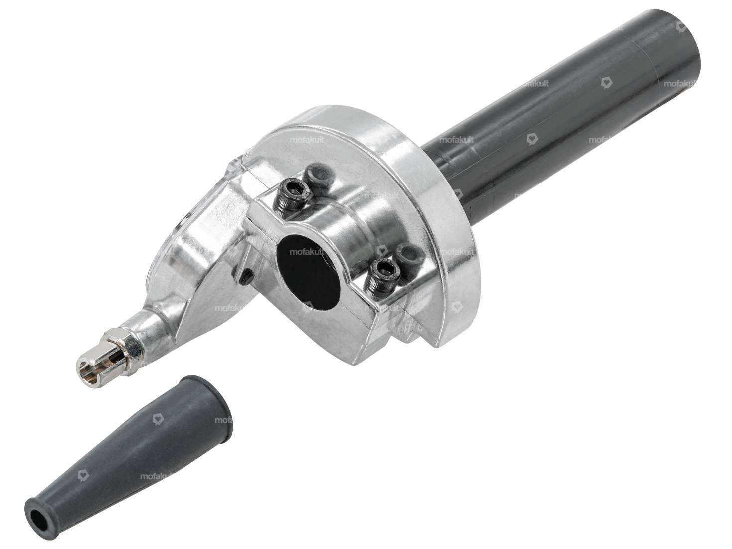 Manopola cromata dell'acceleratore Carousel Image 2