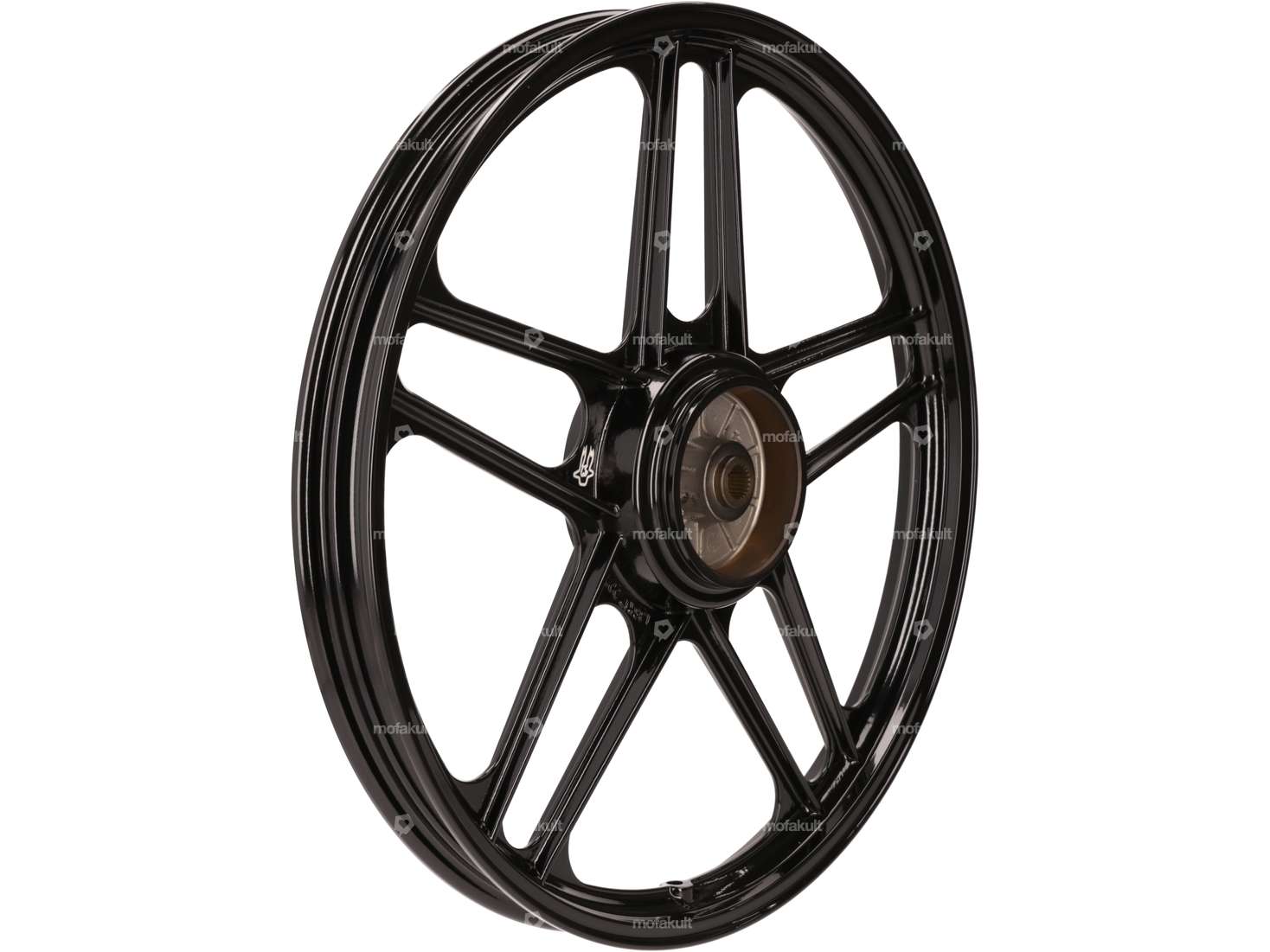 Felge 17" hinten (5 Speiche) Alu schwarz | Honda Camino Carousel Image 2