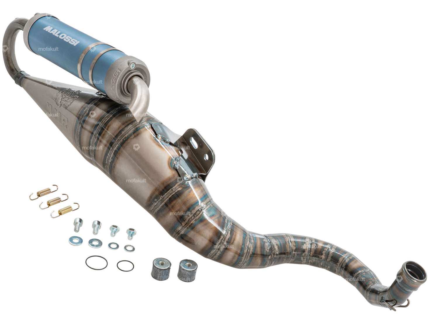 Scarico Malossi "MHR Racing" Ø 27mm | Piaggio Ciao, SI, Bravo, Boxer Carousel Image 1