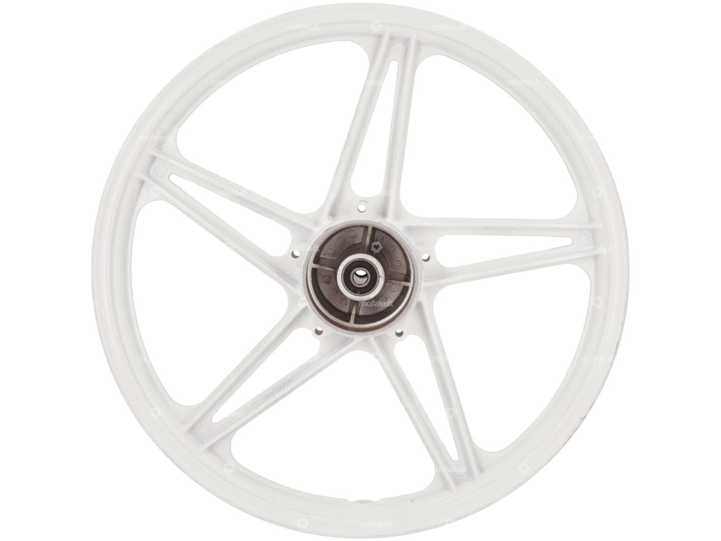 Set di ruote 17" bianco fuso (5 razze) | Peugeot 103 Carousel Image 4
