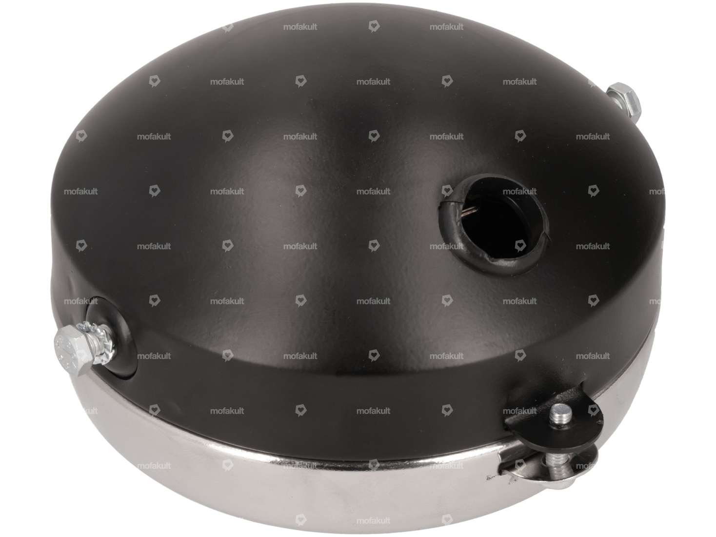 Faretto SIM rotondo Ø 14 cm Inox / nero Carousel Image 2