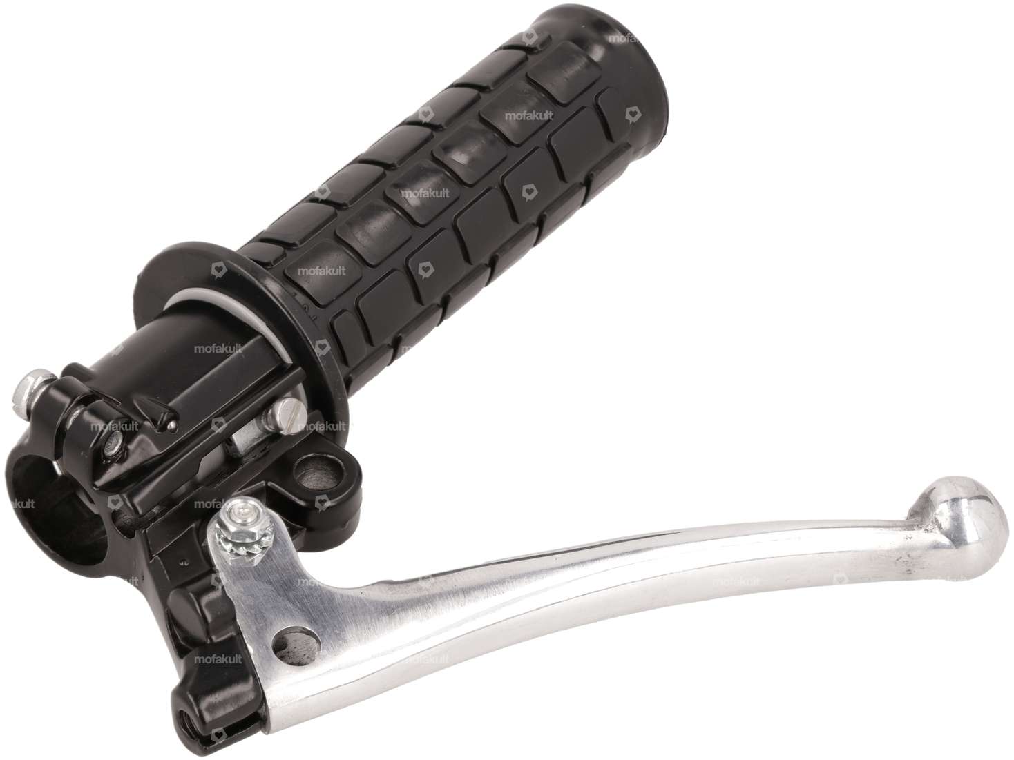 Schema di blocco della manopola dell'acceleratore (replica Magura) nero Carousel Image 2