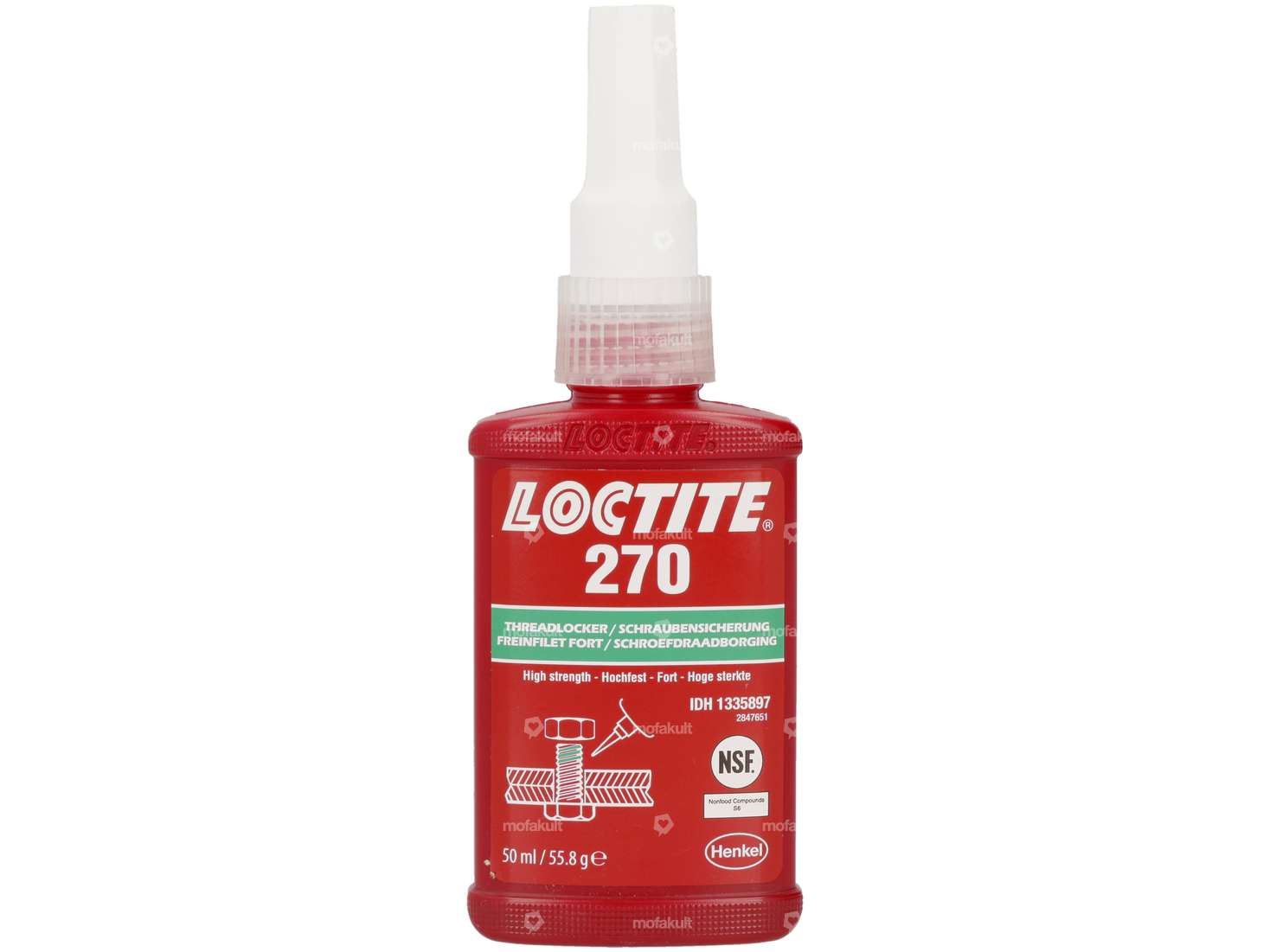 Loctite 270 High-strength threadlocker 50 ml Carousel Image 1