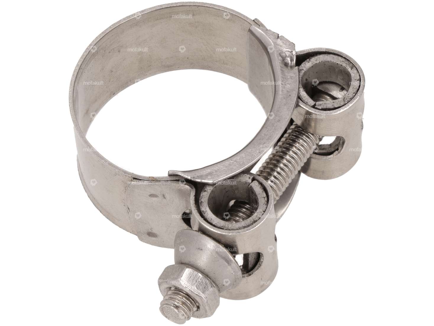 Morsetto a forcella DIN 6315B asola-L.33mm L.1000mm per vite di