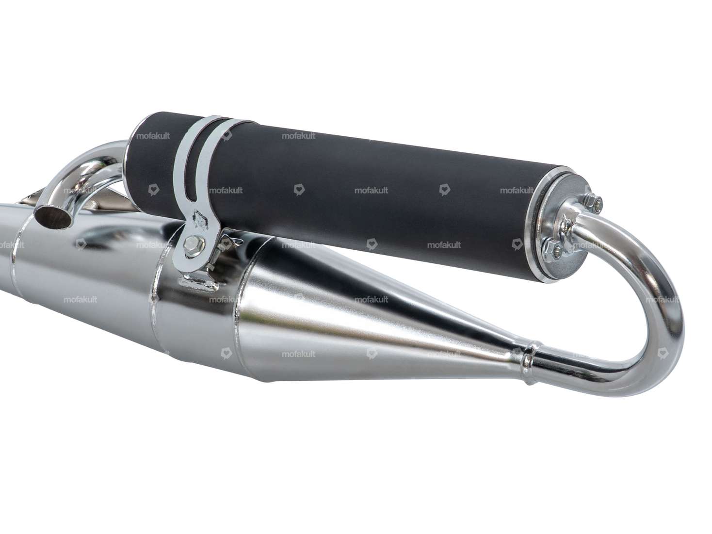 Tecnigas exhaust "Next R" chrome | Puch Carousel Image 2