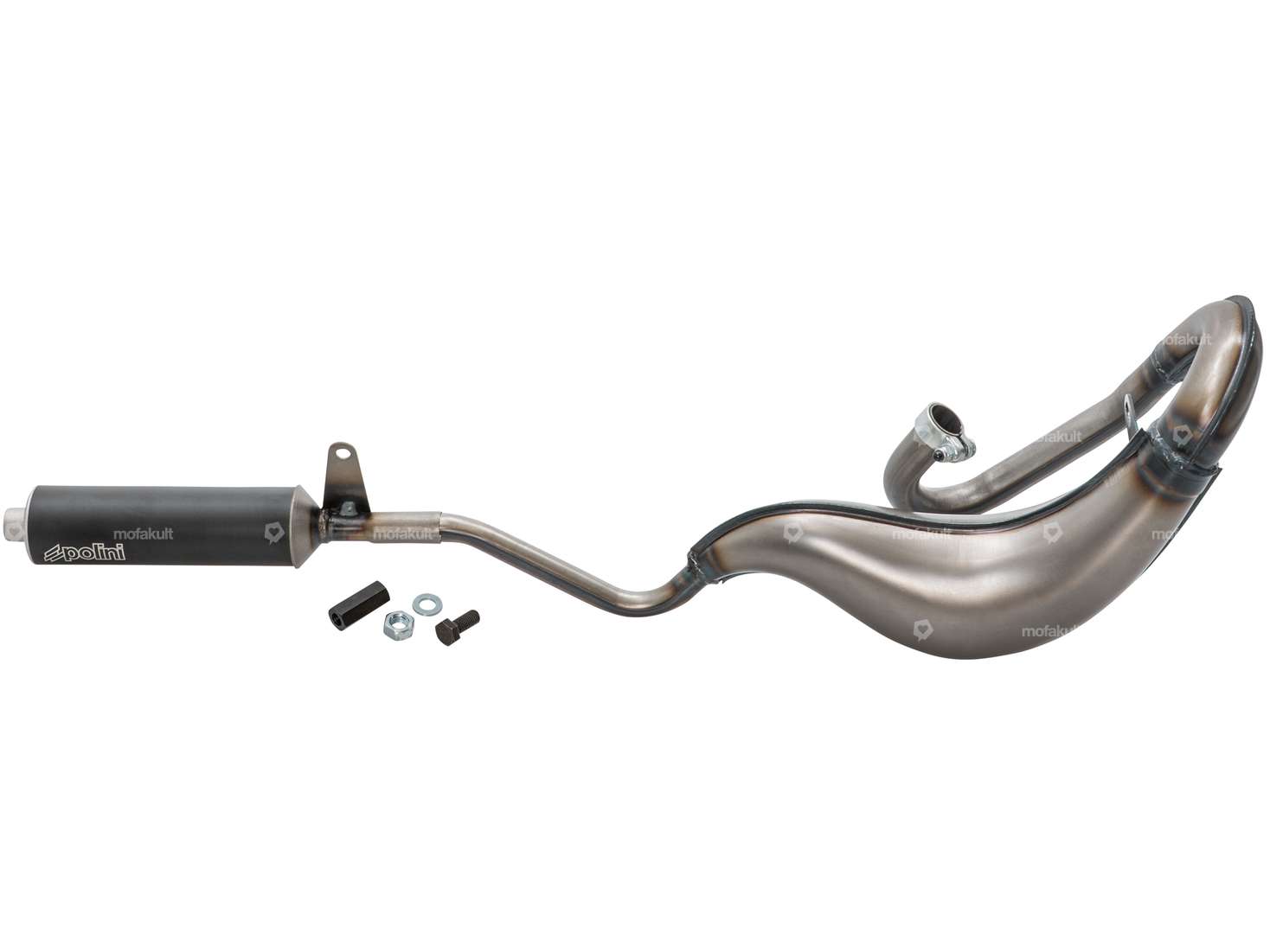 Scarico Polini Top One con silenziatore in alluminio | Piaggio Ciao Carousel Image 1