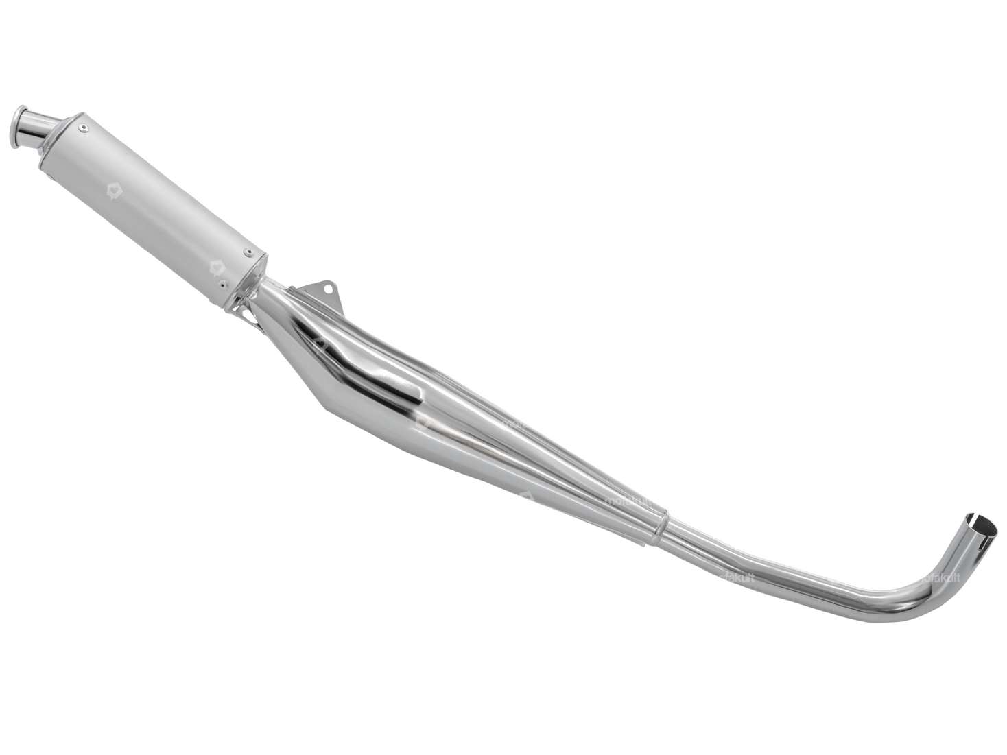 swiing® ingenious racing exhaust 28 mm cromo | Sachs 503 Carousel Image 1