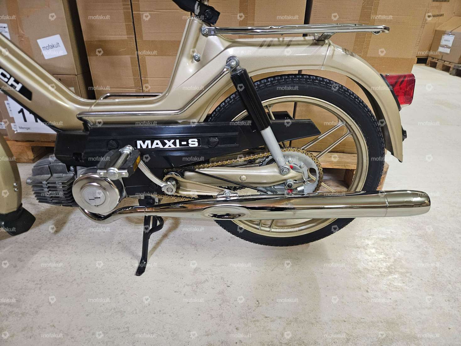 swiing® scarico a risonanza ingegnosa "TT" Ø 28 / 70 mm | Puch Maxi S Carousel Image 6