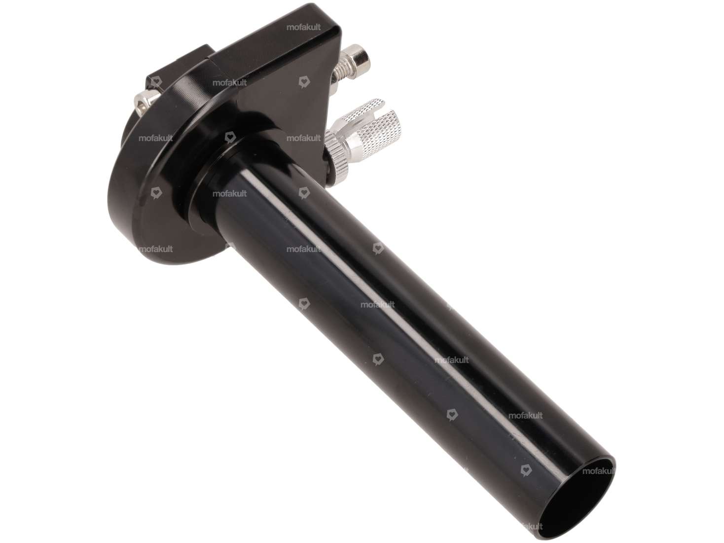 Manopola dell'acceleratore Tun'R in alluminio CNC anodizzato nero Carousel Image 3