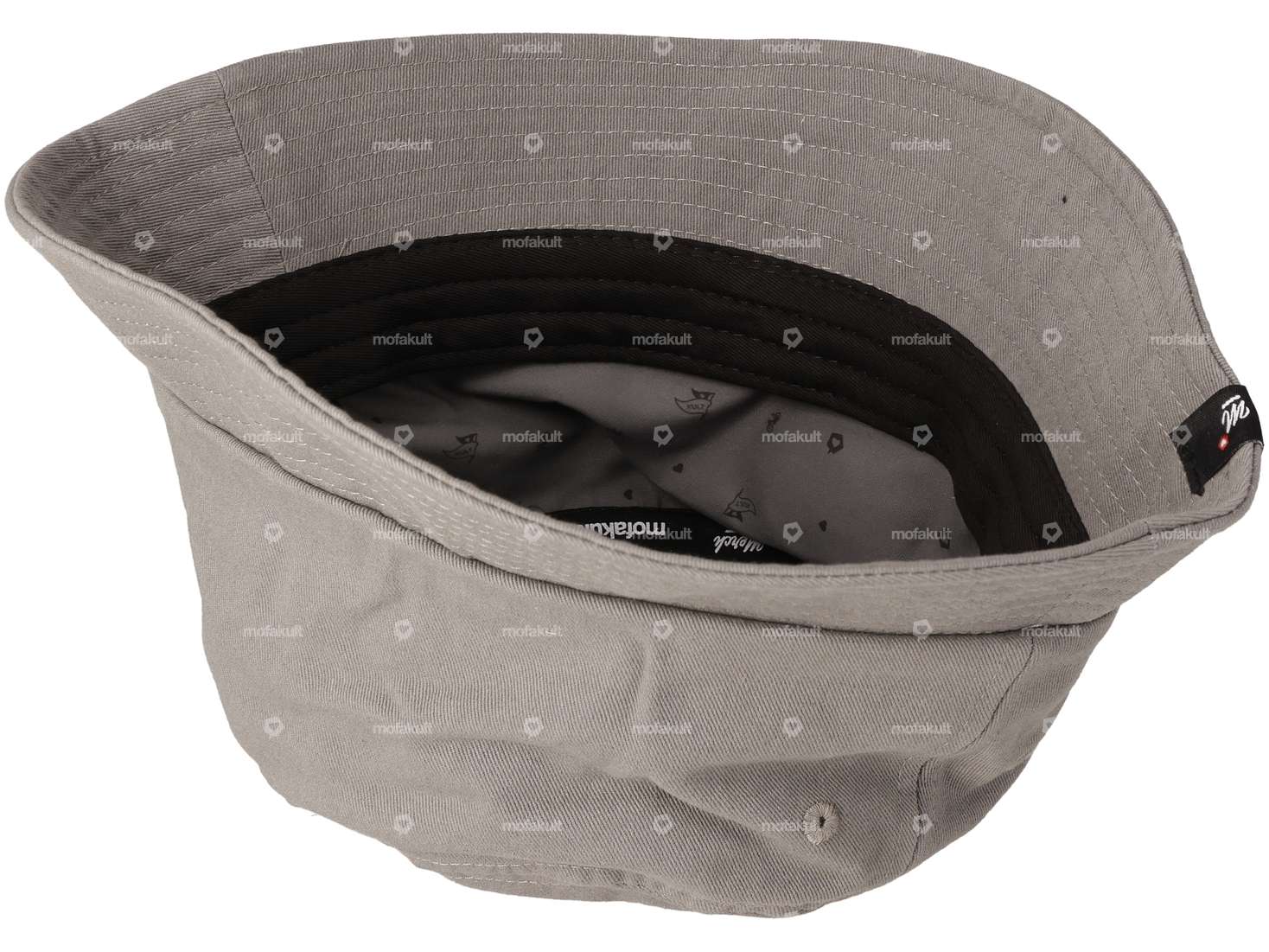 cappello mk-Merch "mofakult" grigio Carousel Image 2
