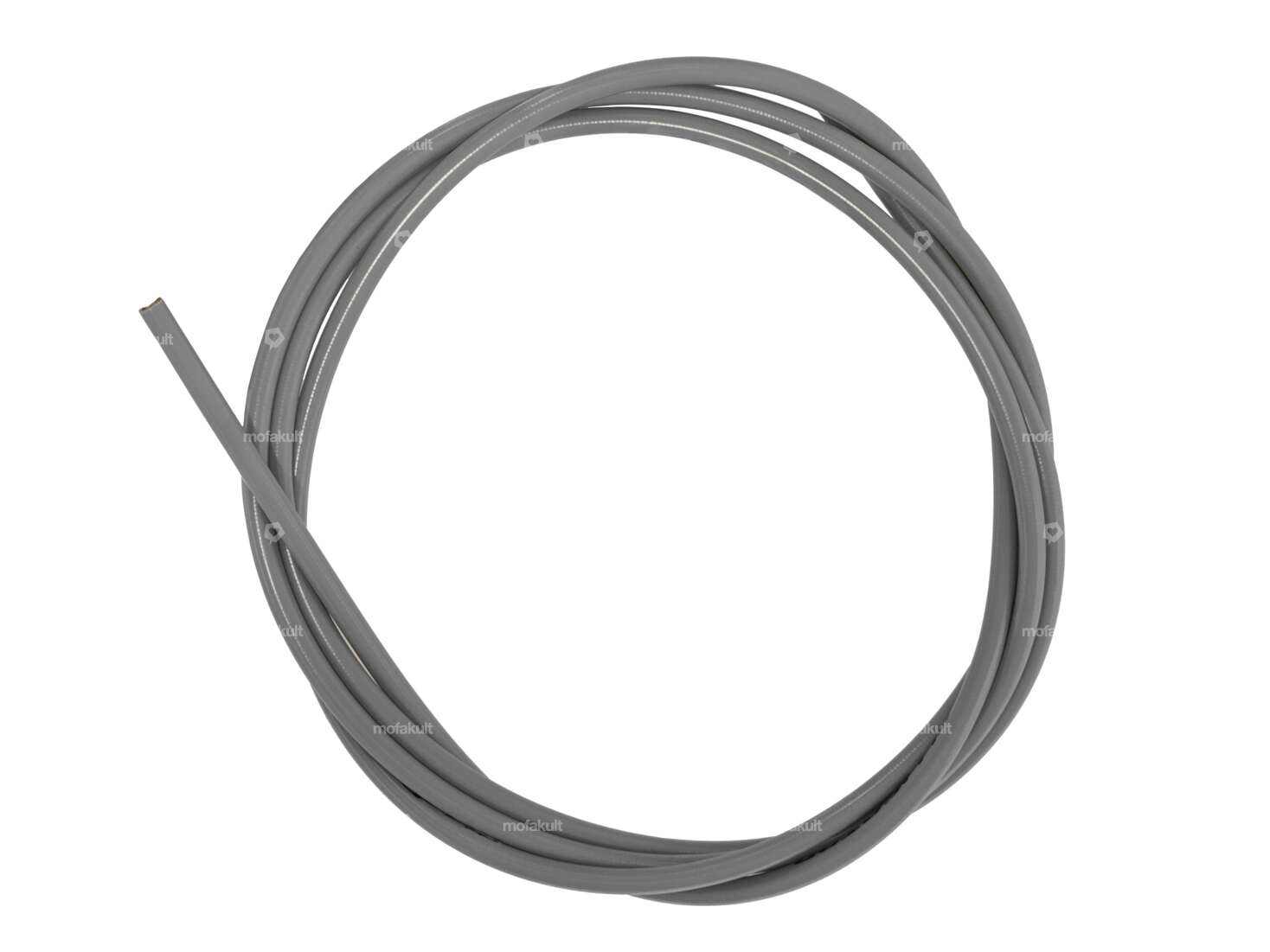 Cable sheath Ø 5 mm gray (per meter) Metal inner sheath Carousel Image 1