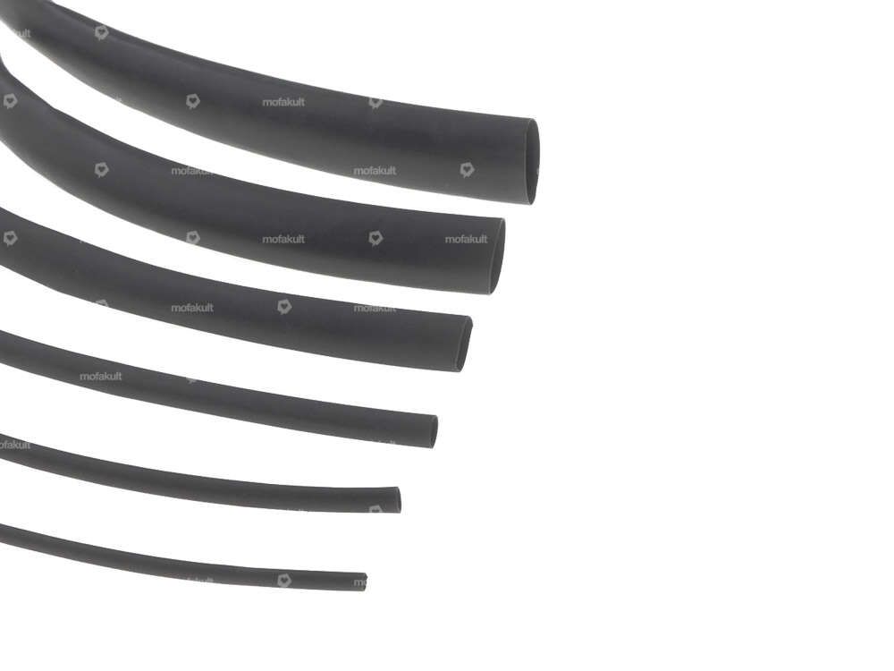 Schrumpfschlauch div. Grössen schwarz 10 cm Carousel Image 1