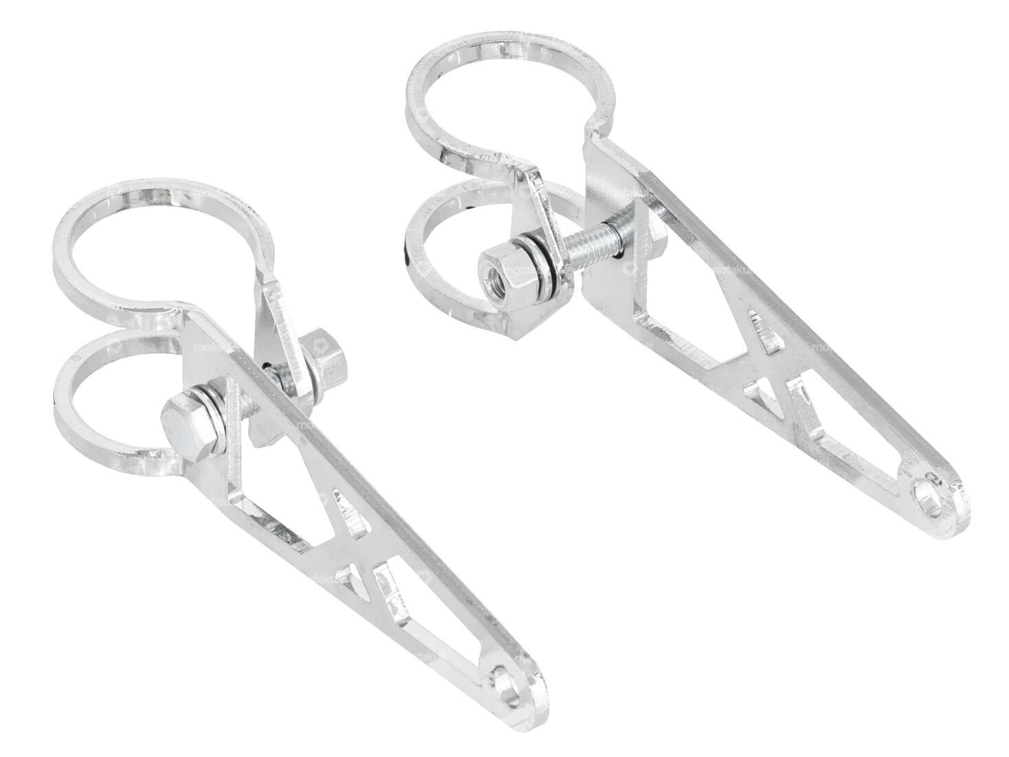 Portalampada EBR Ø 28 mm "X" cromo Carousel Image 1