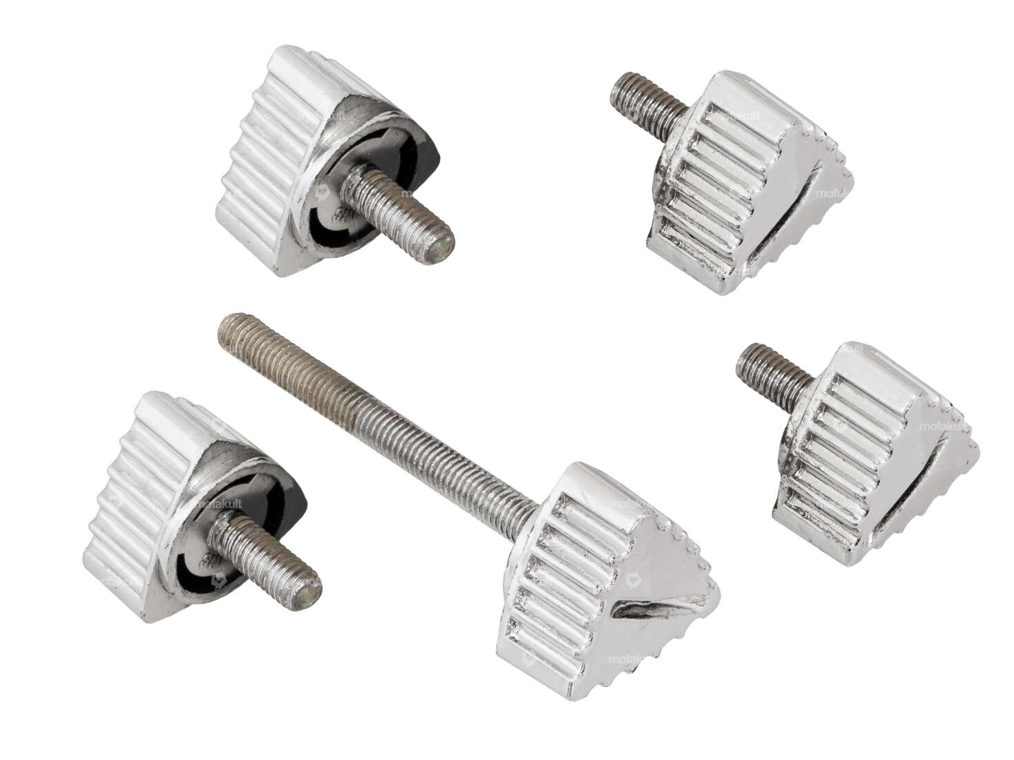 swiing® set di viti di protezione laterale revival cromo | Puch Maxi N Carousel Image 1