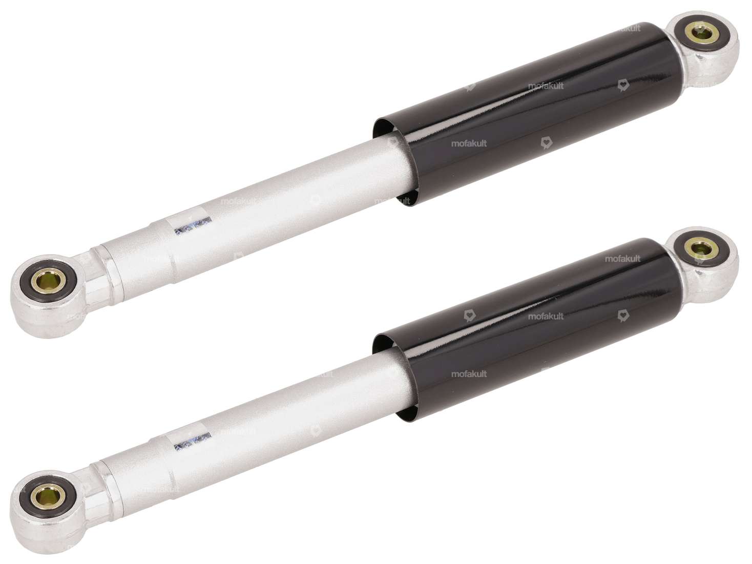 Shock absorber 30 cm silver / black (pair) | Puch Maxi S, Supermaxi Carousel Image 1