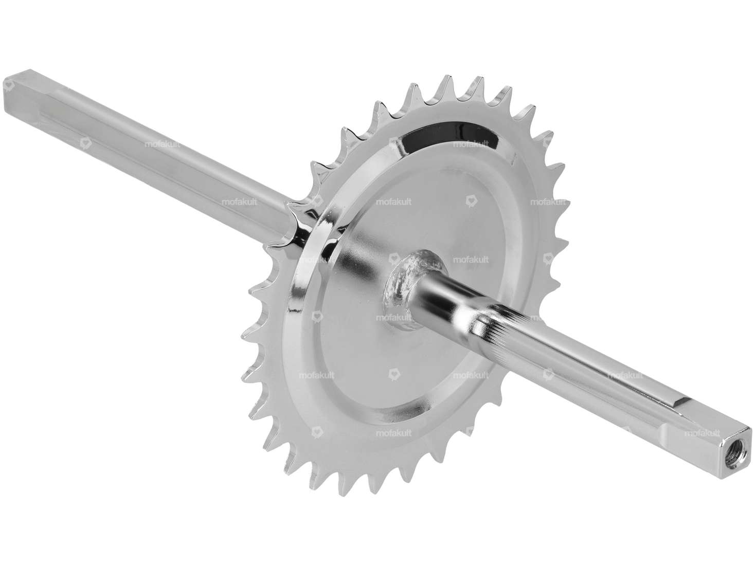 GPO pedal axle 30 teeth (square) | Pony / Cilo Cross Beta 521 (P8080) Carousel Image 1