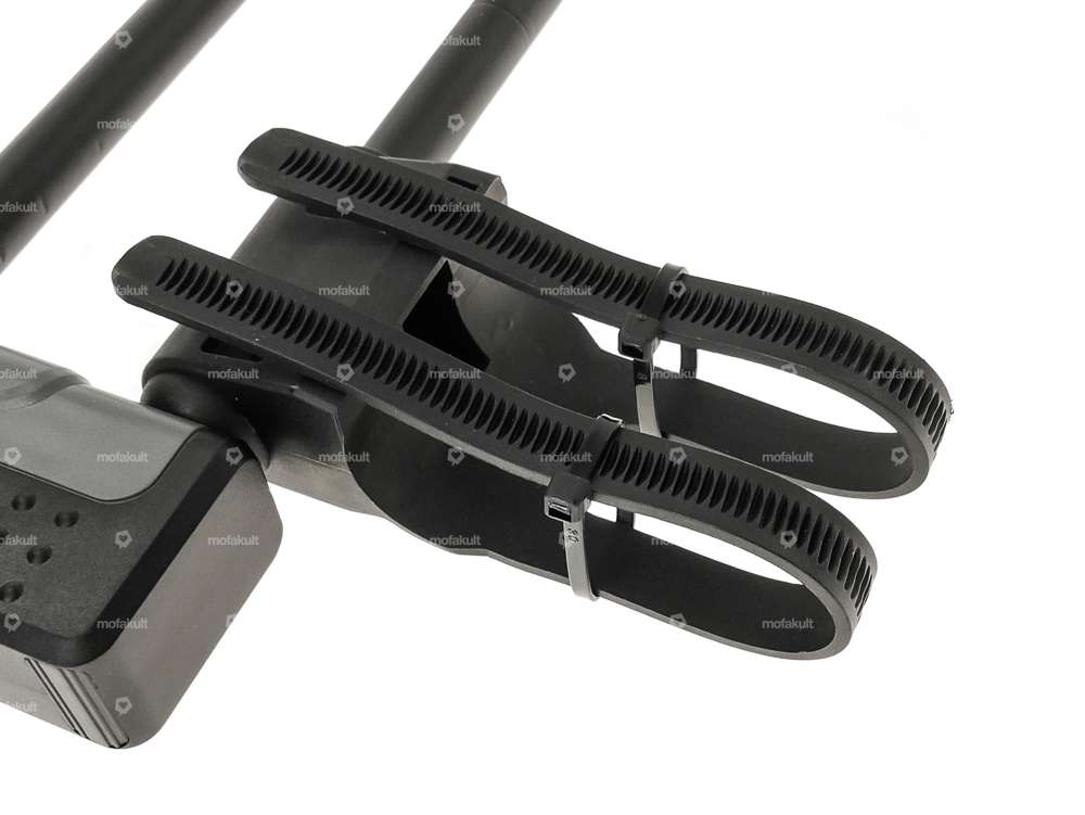 Bügelschloss massiv (U) mit Halterung Carousel Image 3