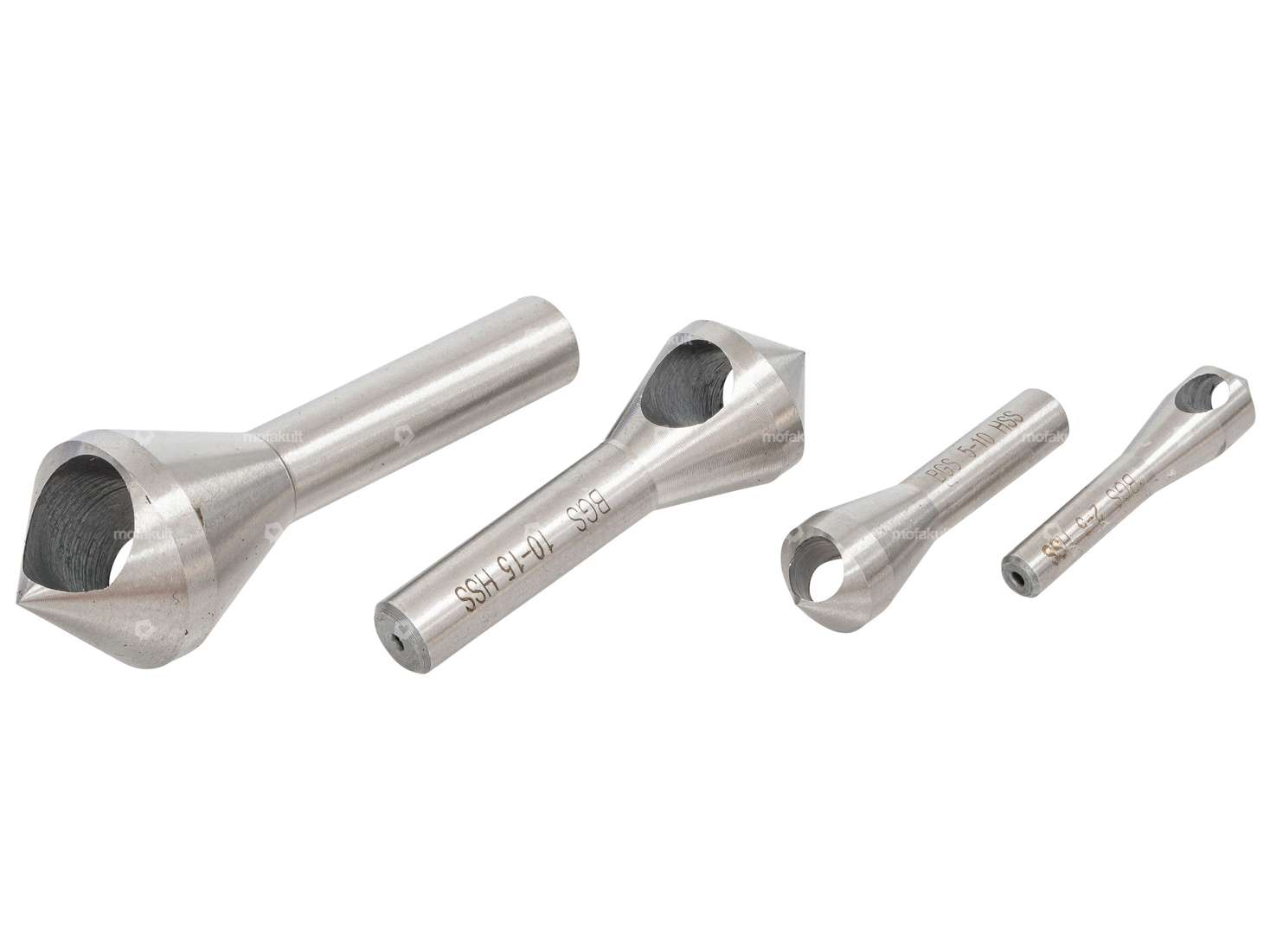 BGS Kegelsenker mit Querbohrung Ø 2 - 20 mm HSS 4-tlg. Carousel Image 2