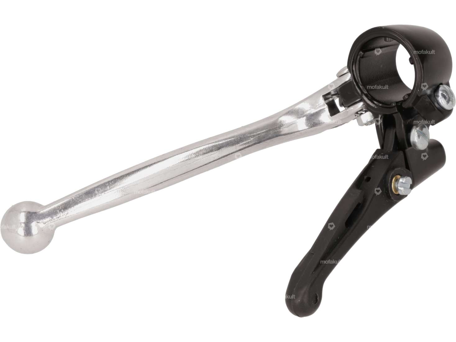 Set di maniglie Lusito a blocco automatico nero Carousel Image 4