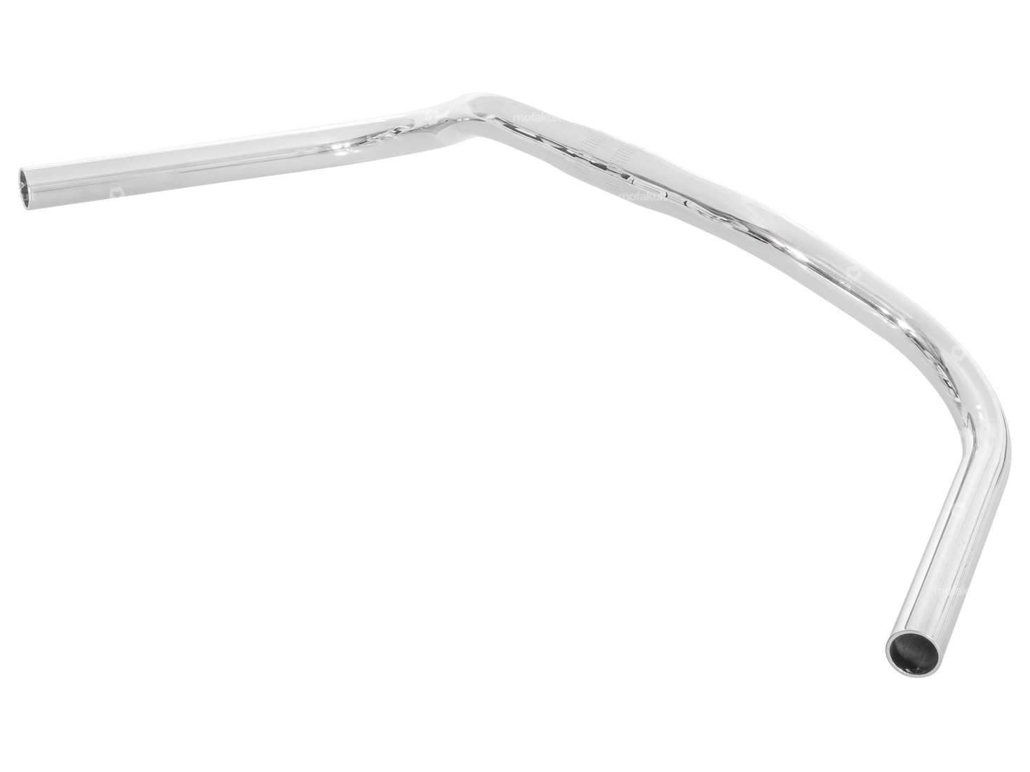 ergotec handlebar "Stuttgarter Bügel" stem 9.5cm chrome Carousel Image 3